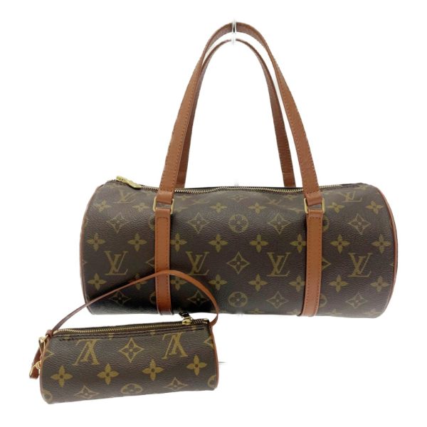 187760 1 LOUIS VUITTON Monogram PVC Cartesier 22 MM Shoulder Bag Brown