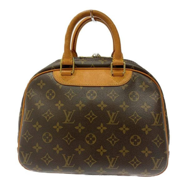 187762 5 LOUIS VUITTON Damier PVC Verona PM Handbag Brown