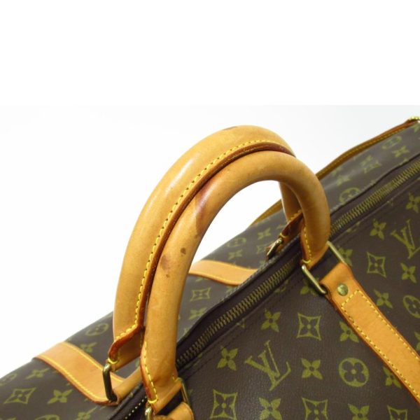 18777 4 Louis Vuitton Keepall 60 Monogram Duffle Bag Brown