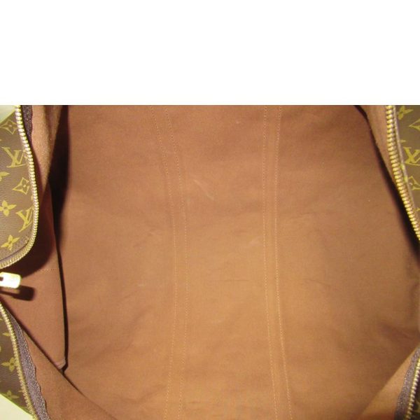 18777 5 Louis Vuitton Keepall 60 Monogram Duffle Bag Brown