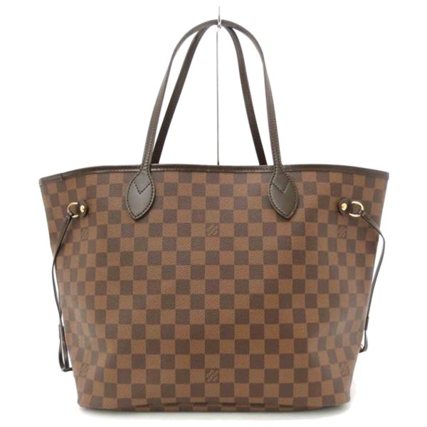 18784 1 Louis Vuitton Old Neverfull MM Damier Bag Ebene