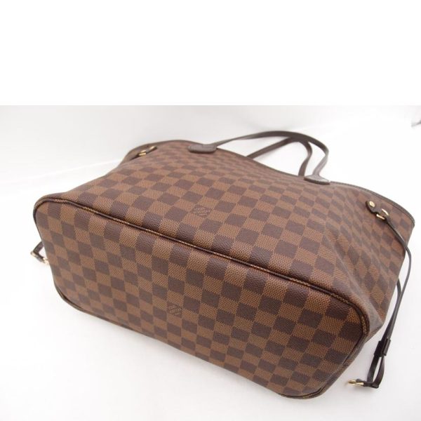 18784 3 Louis Vuitton Old Neverfull MM Damier Bag Ebene