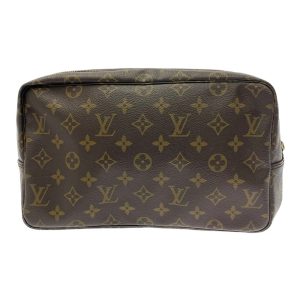 188469 1 Louis Vuitton Petite Sac Plat Handbag Monogram Brown