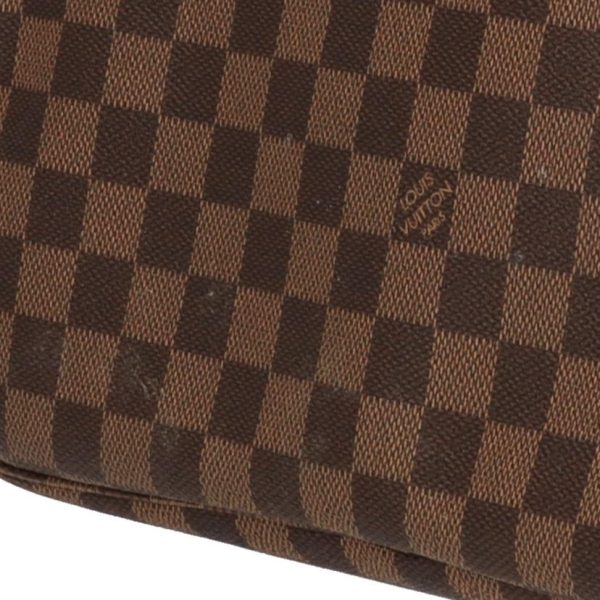 18852 6 Louis Vuitton Old Neverfull MM Monogram Bag Brown