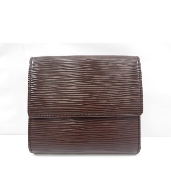 18853 2 Louis Vuitton Cult Credit Wallet Epi Mocha Brown