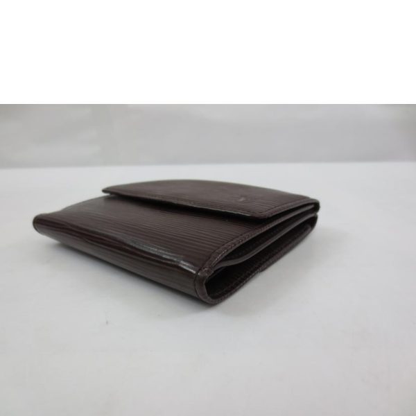 18853 3 Louis Vuitton Cult Credit Wallet Epi Mocha Brown