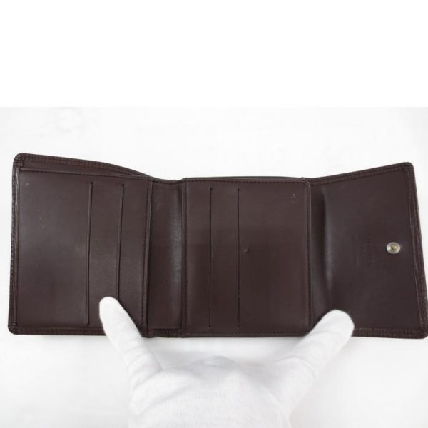 18853 6 Louis Vuitton Cult Credit Wallet Epi Mocha Brown