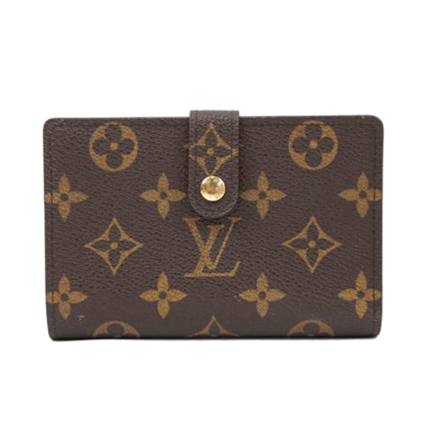 18863 1 Louis Vuitton Portomonebier Viennois Monogram Wallet Brown