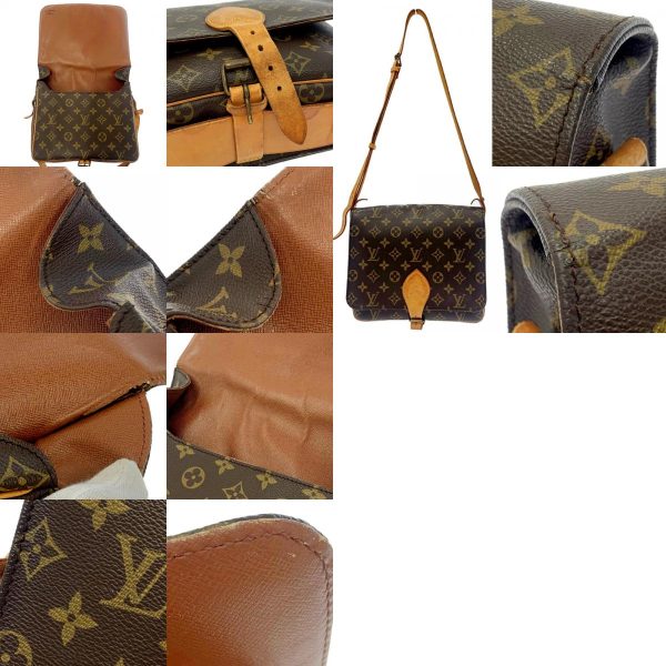 188691 10 c LOUIS VUITTON Monogram PVC Sac Flannery 50 Tote Bag Brown