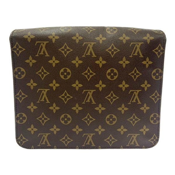 188691 4 LOUIS VUITTON Monogram PVC Sac Flannery 50 Tote Bag Brown