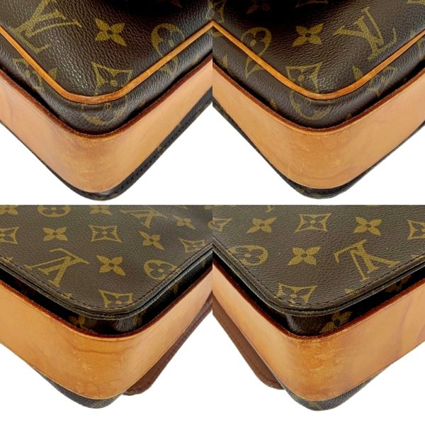 188691 8 LOUIS VUITTON Monogram PVC Sac Flannery 50 Tote Bag Brown