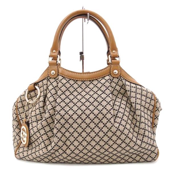 18890 1 GUCCI Sookie Diamante Tote Beige