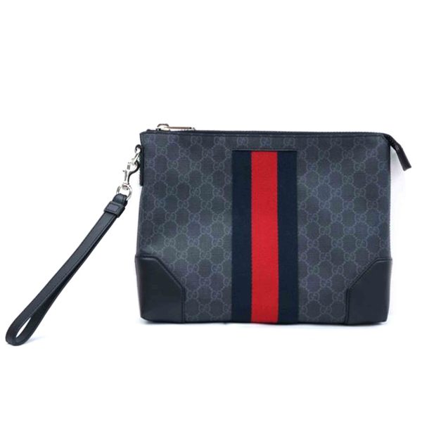 18924 1 Gucci GG Supreme Clutch Bag