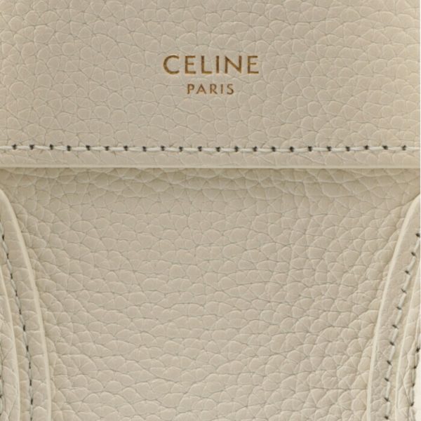 189243dru 4 CELINE Nano Luggage Shoulder Bag