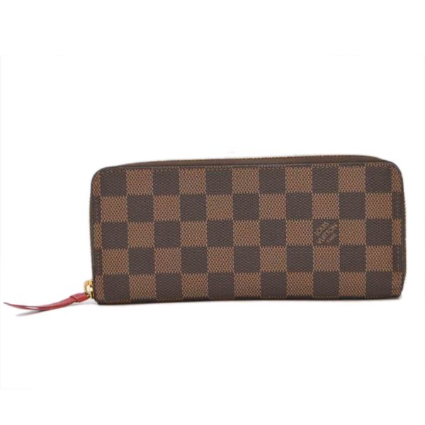 18929 1 Louis Vuitton Clemence Damier Wallet Brown