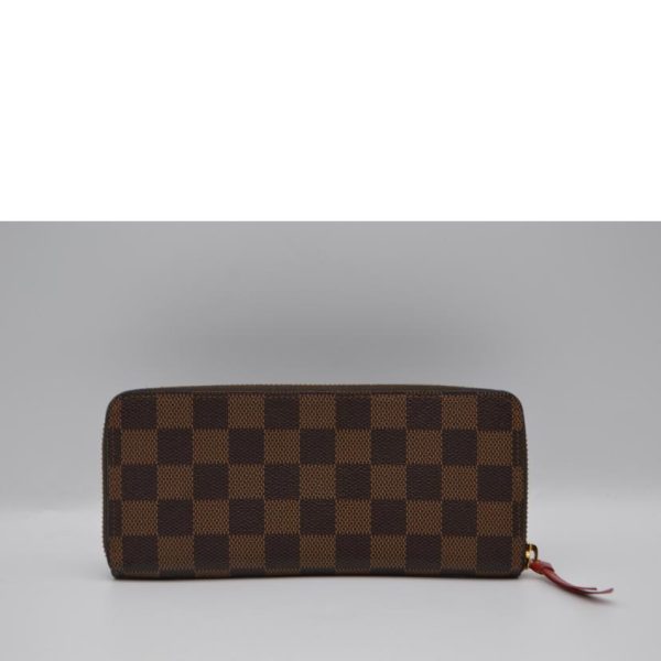 18929 2 Louis Vuitton Clemence Damier Wallet Brown