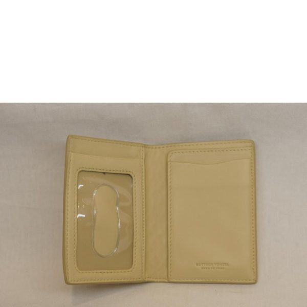 18950 4 Bottega Veneta Intrecciato Card Case Beige