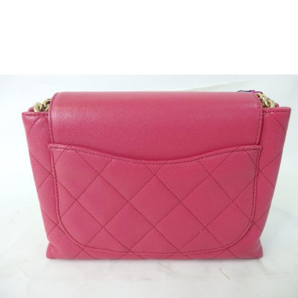 18951 2 Chanel 2WAY Chain Shoulder Bag Pink