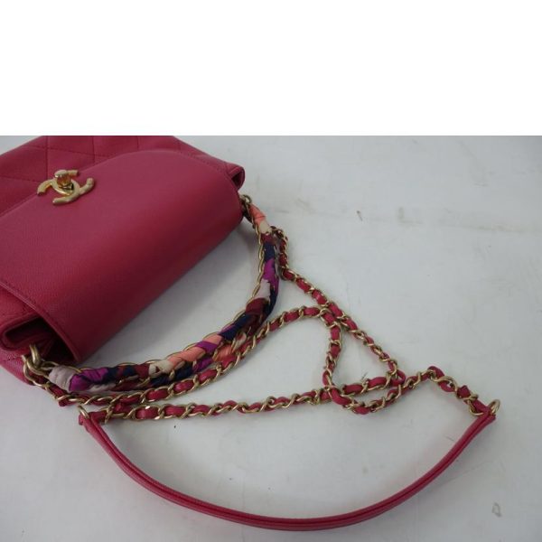 18951 6 Chanel 2WAY Chain Shoulder Bag Pink