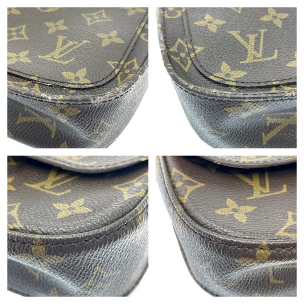 189657 7 LOUIS VUITTON Monogram PVC Ellipse Sack Ad Brown