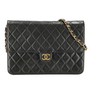 19040 1 Chanel Icon Chain Tote Bag Black Multicolor