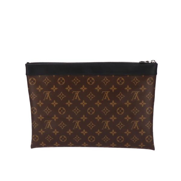 19118 2 Louis Vuitton Pochette Discovery Bag Monogram Macassar