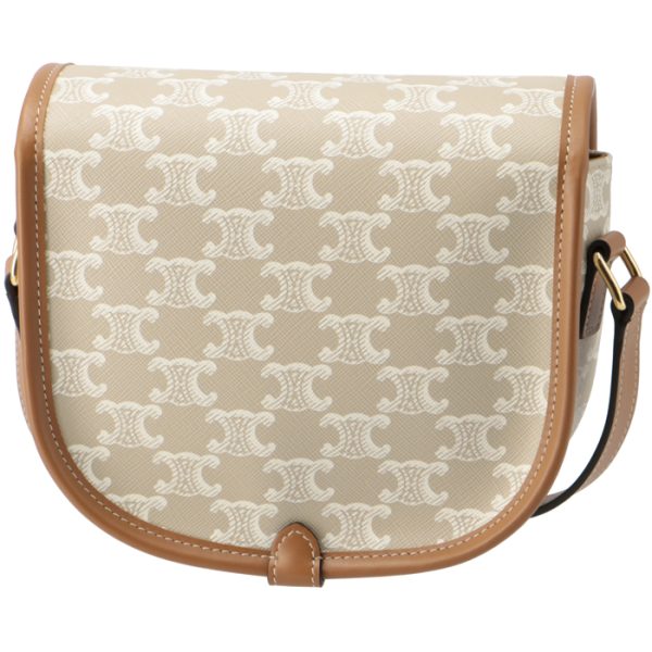 191502flb 2 CELINE Falco Medium TRIOMPHE Triomphe Calf Shoulder Bag