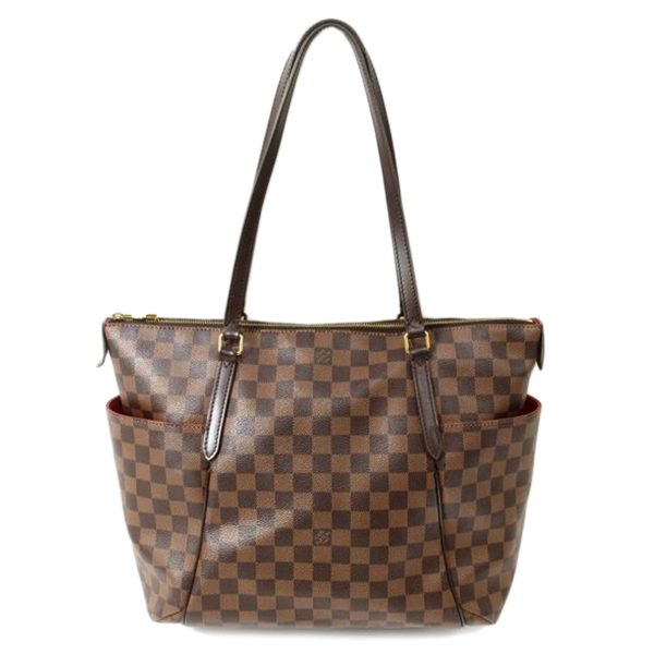 19151 1 Louis Vuitton Totally MM Damier Tote Handbag Brown