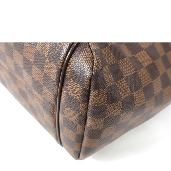 19151 4 Louis Vuitton Totally MM Damier Tote Handbag Brown