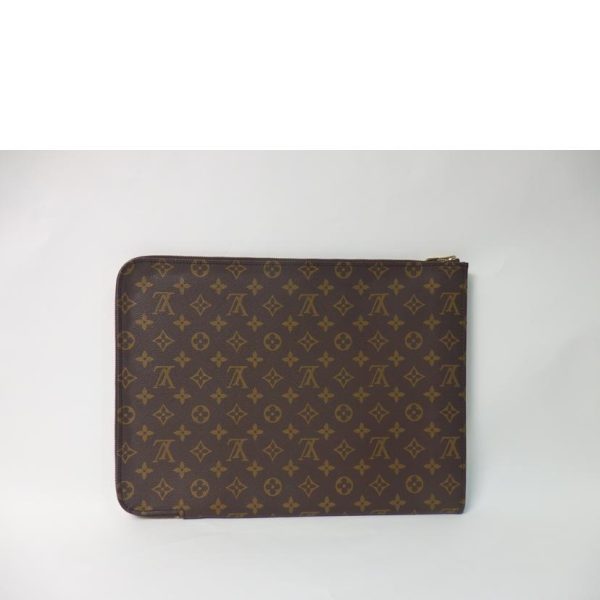 19176 1 Louis Vuitton Poche Document Briefcase Bag Monogram