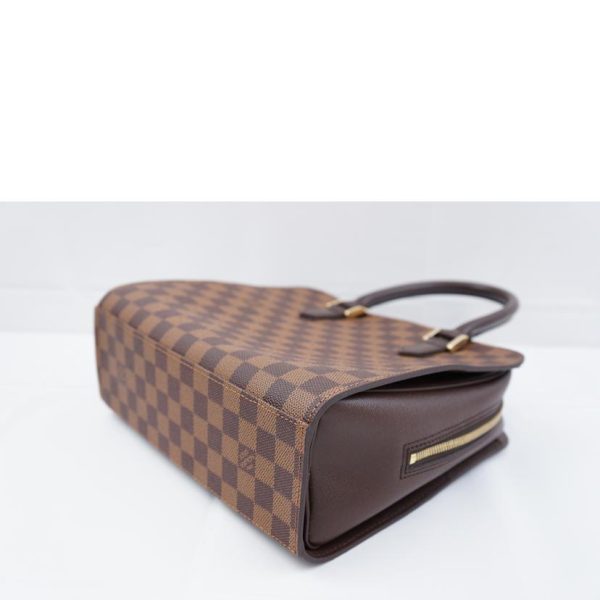 19181 4 Louis Vuitton Triana Damier Bag Ebene