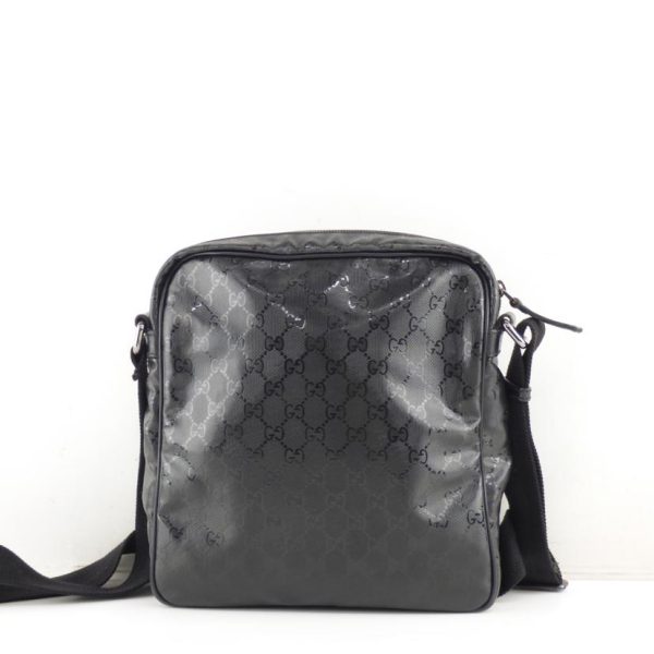 19194 2 GUCCI GG Pattern PVC Leather Shoulder Bag