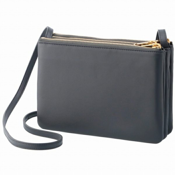 192033cad10dc 2 CELINE Trio Small Shoulder Bag Gray