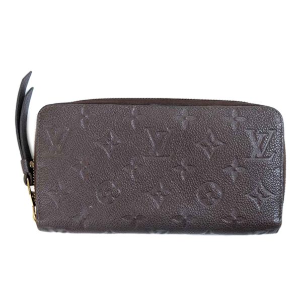 19206 1 Louis Vuitton Zippy Wallet Monogram Empreinte Wallet Noir