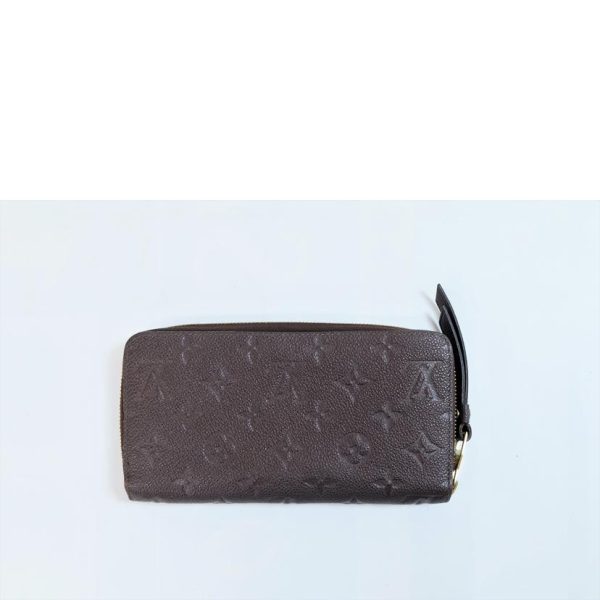 19206 2 Louis Vuitton Zippy Wallet Monogram Empreinte Wallet Noir