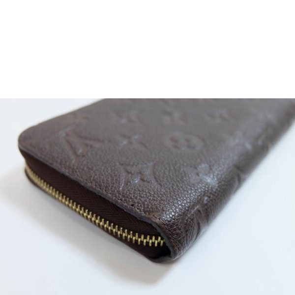 19206 6 Louis Vuitton Zippy Wallet Monogram Empreinte Wallet Noir