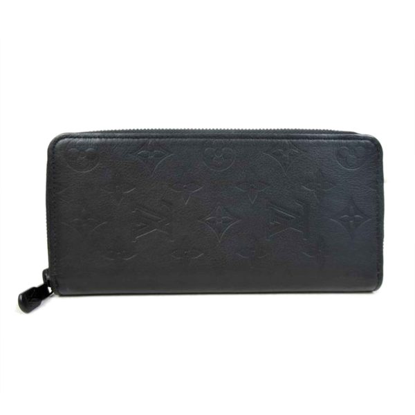 19282 1 Louis Vuitton Zippy Wallet Vertical MG Shadow Black