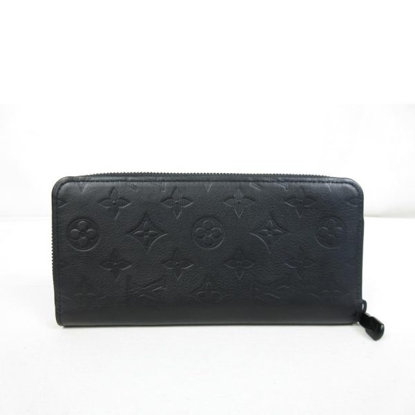 19282 2 Louis Vuitton Zippy Wallet Vertical MG Shadow Black