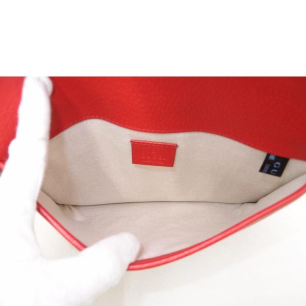 19293 5 GUCCI GG Supreme Apple Waist Bag Red