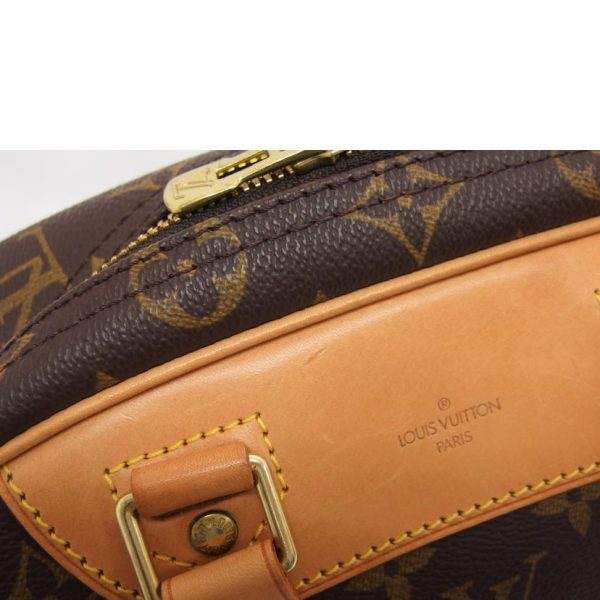 19337 9 Louis Vuitton Excursion Monogram Travel Bag Brown