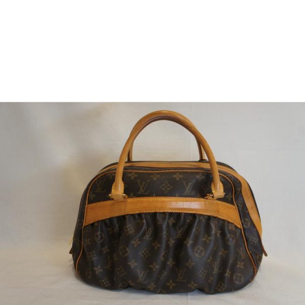 19350 2 Louis Vuitton Mitsui Tote Bag Brown