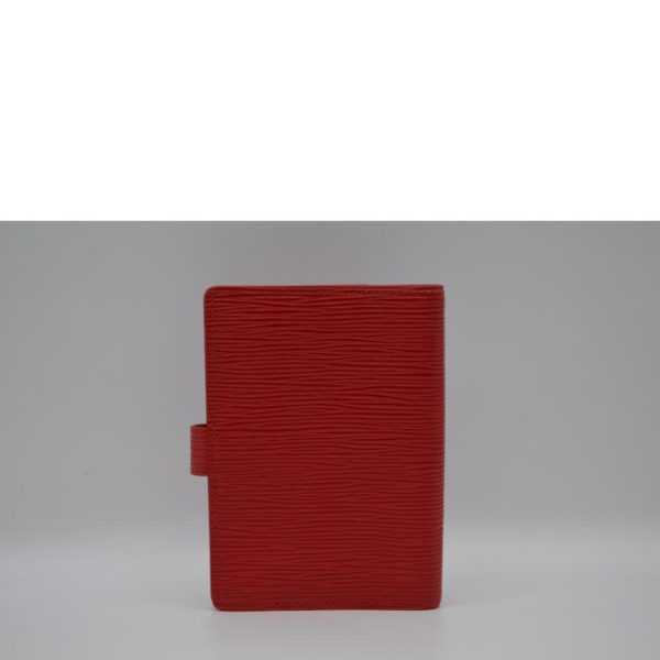 19384 2 Louis Vuitton Agenda PM Epi Planner Castilian Red