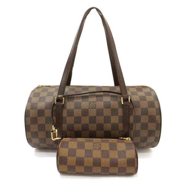 19392 1 Louis Vuitton Papillon 30 Damier Ebene Bag Brown