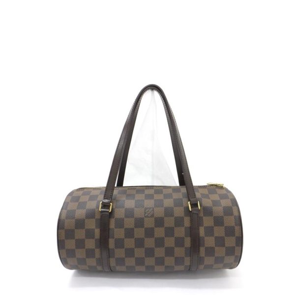 19392 2 Louis Vuitton Papillon 30 Damier Ebene Bag Brown