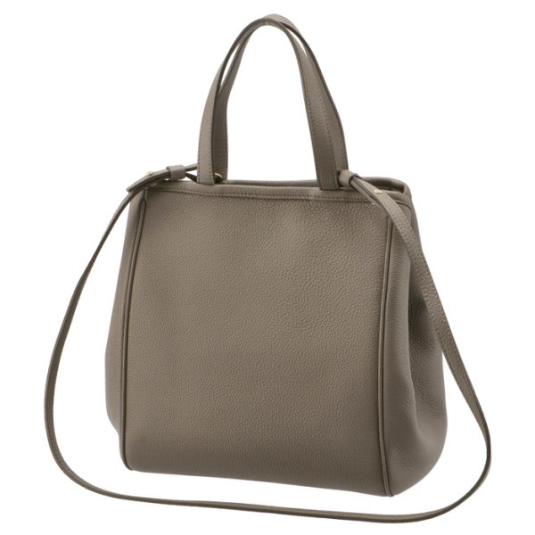 194073cr718tp 2 Celine Folded Cabas Tote Bag Taupe Beige Brown