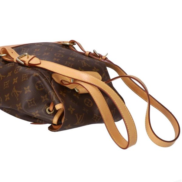 19429 4 Louis Vuitton Montsouris MM Bag Monogram Canvas Brown