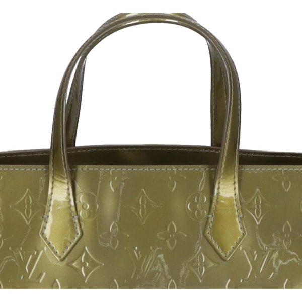 19446 8 Louis Vuitton Wilshire PM Vernis Bag Brown