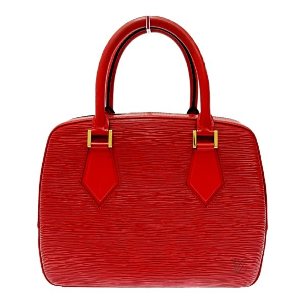 194609 1 Louis Vuitton Epi Sablon Handbag Castilian Red