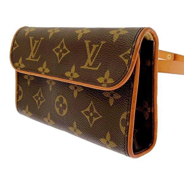 194629 2 Louis Vuitton Monogram Pochette Florentine Waist Bag Brown