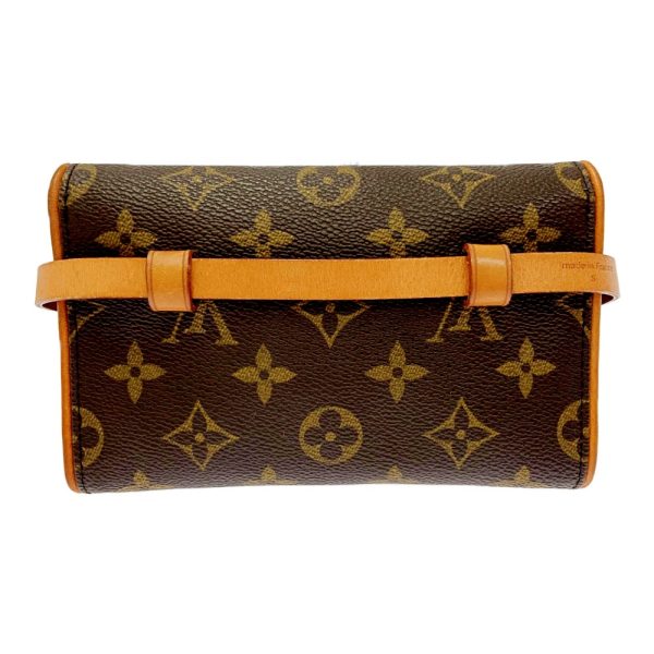 194629 4 Louis Vuitton Monogram Pochette Florentine Waist Bag Brown